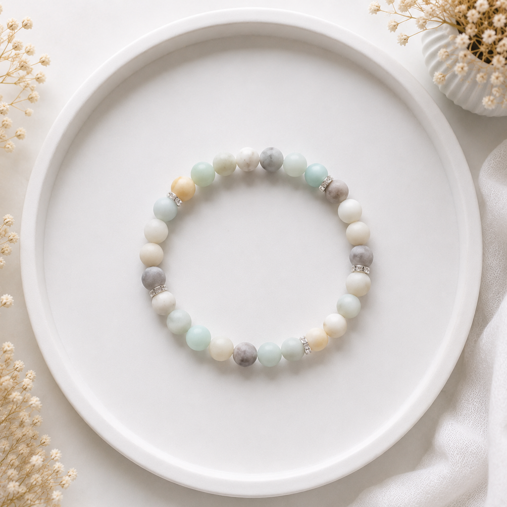 Lumenia Amazonit Armband – Naturstein & Ruhe