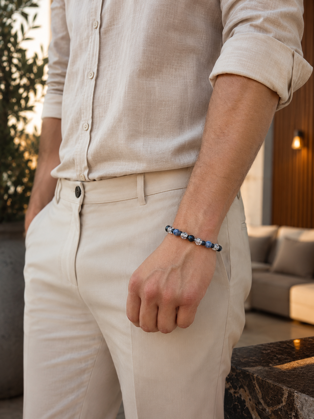 Sternenlicht Herren Armband
