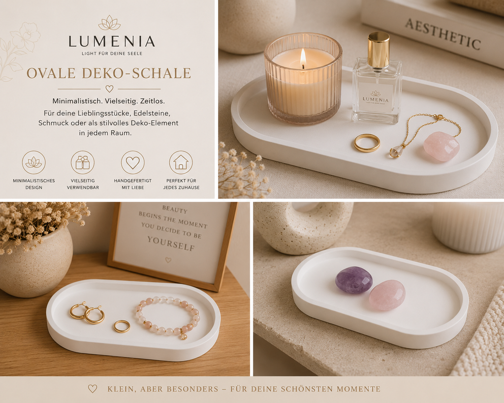 Schmuck-Tablett – Ablage für Edelsteine & Schmuck aus Kerra Craft