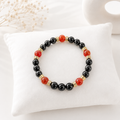 Onyx & Karneol Herren Armband